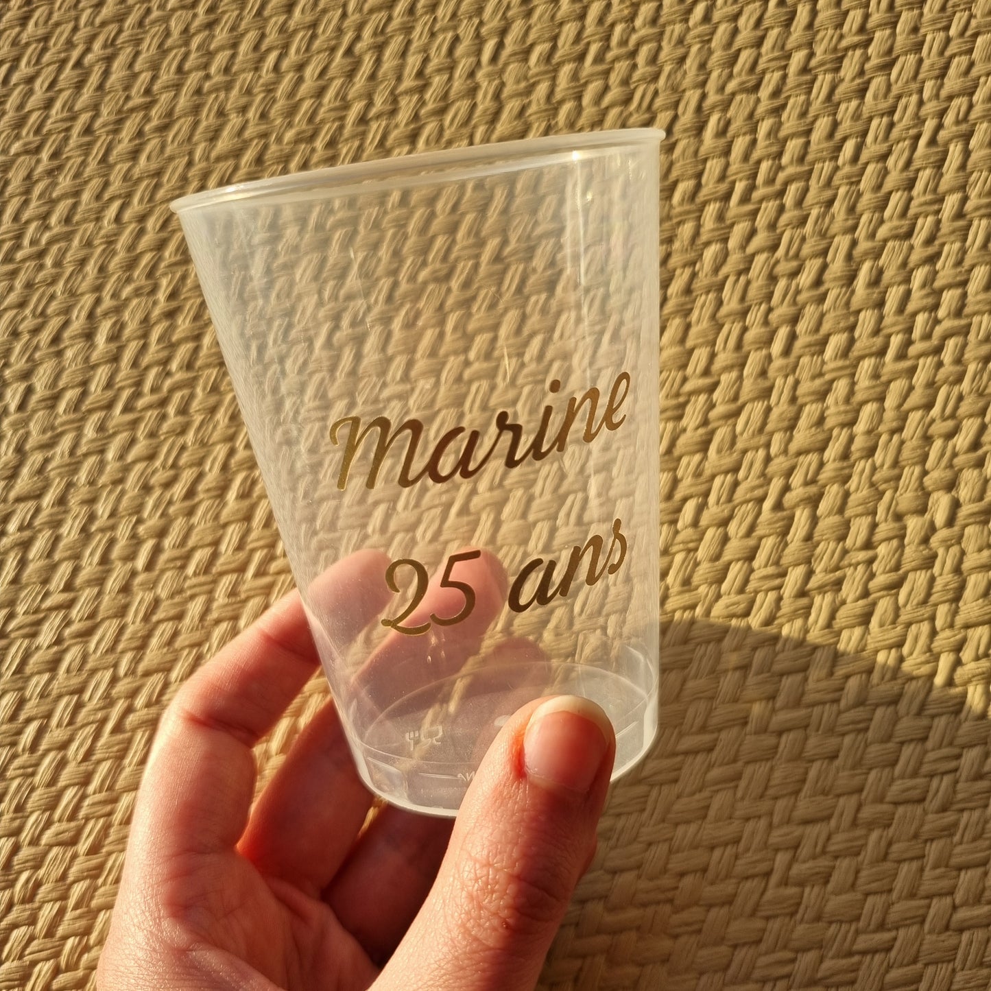 Gobelets personnalisés 🥤